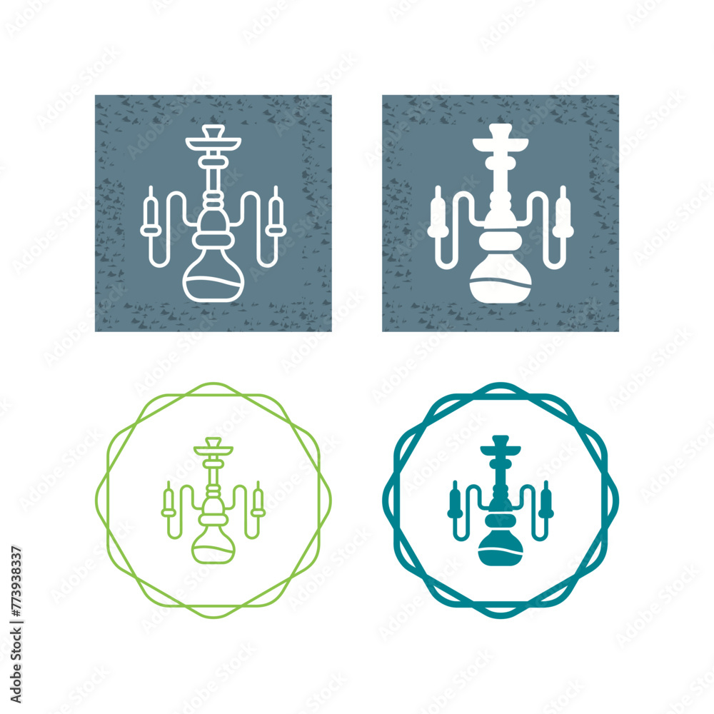 Hookah Vector Icon Hookah Vector Icon
