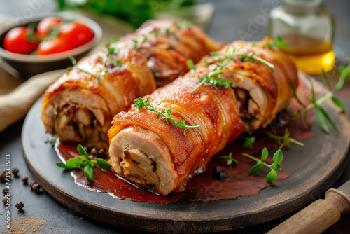 photo of Rouladen (rolled meat dish)