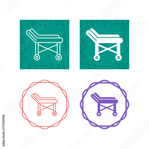 Stretcher Vector Icon