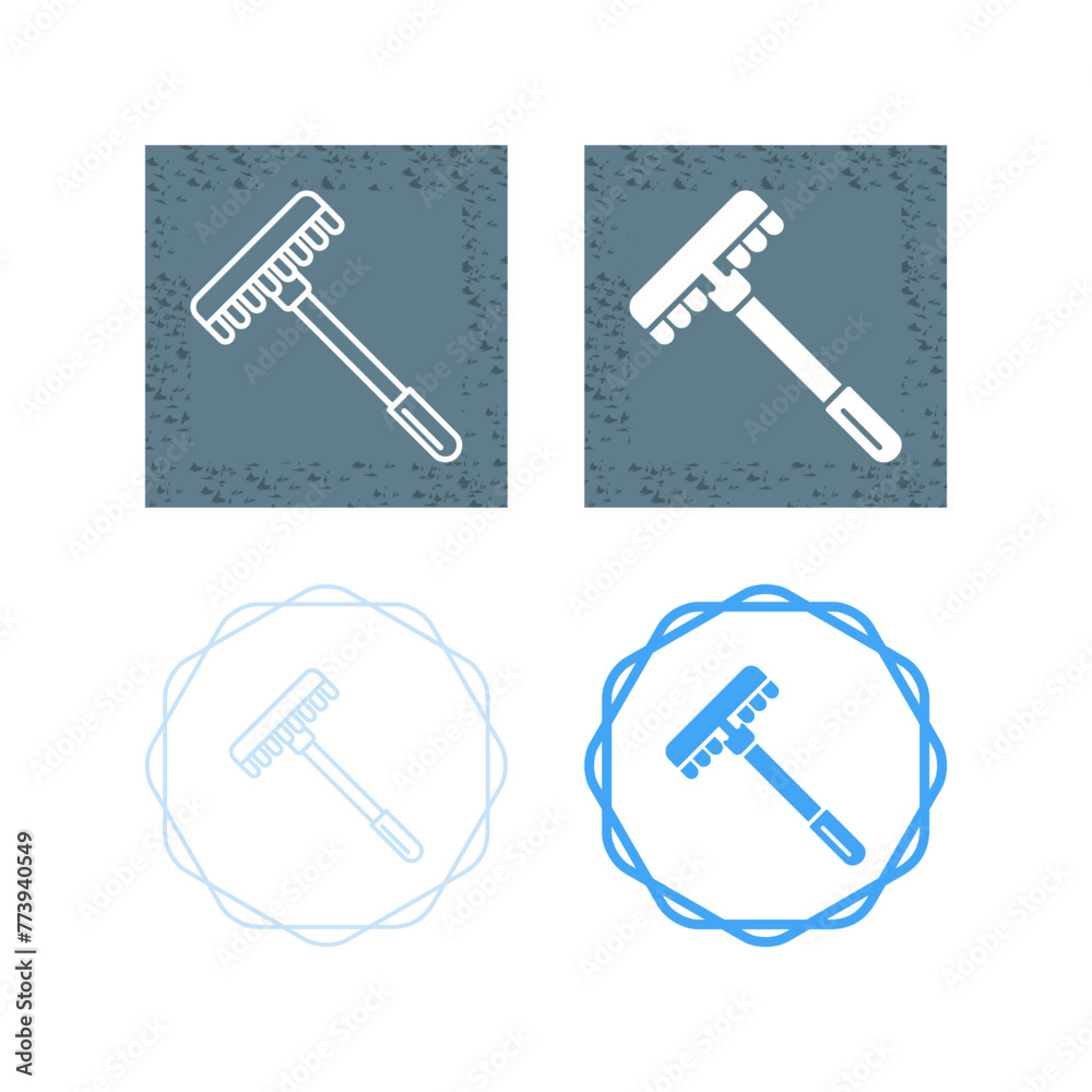 Fototapeta premium Rake Vector Icon