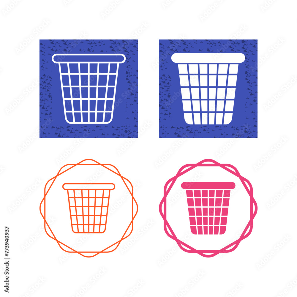 Trash Bin Vector Icon