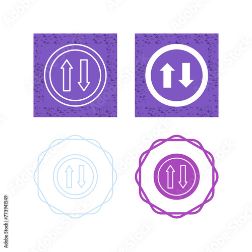 Traffic Sign Vector Icon