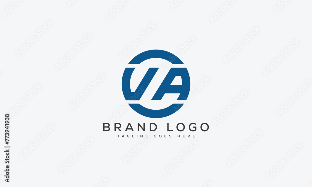 letter VA logo design vector template design for brand letter VA logo design vector template design for brand