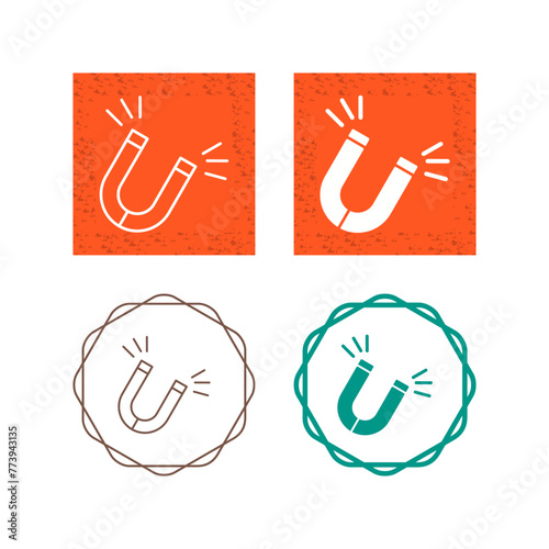 Magnet Vector Icon