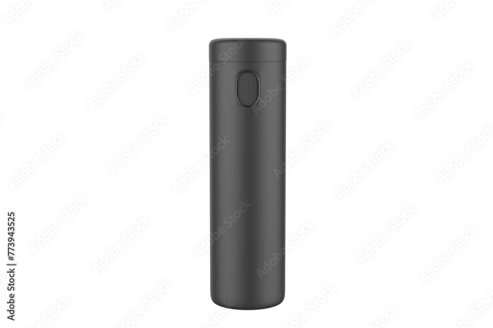 Matte Wall Mounted AshTray Stand Mockup Isolated On White Background. 3d illustration Matte Wall Mounted AshTray Stand Mockup Isolated On White Background. 3d illustration
