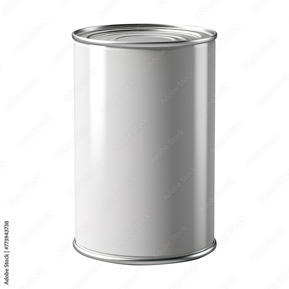Metal tin can isolated on transparent background Remove png, Clipping Path, pen tool Metal tin can isolated on transparent background Remove png, Clipping Path, pen tool