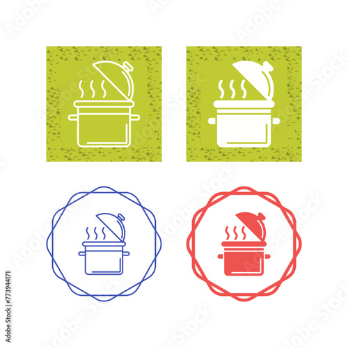 Cooking Pot Vector Icon