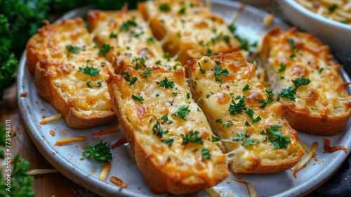 Cheesy Bread Plate