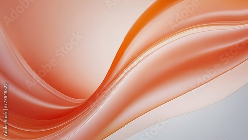 abstract orange wavy background