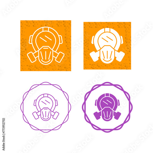 Gas Mask Vector Icon