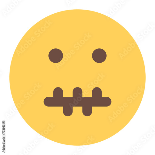 silent icon for illustration