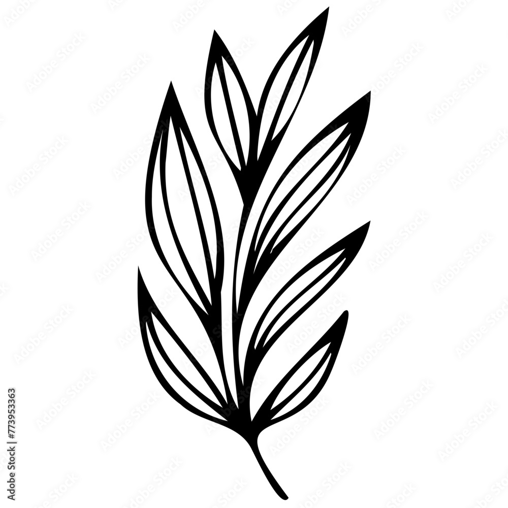 Hand drawn leaves line linear black Strock Symbol visual illustration Leaves doodle Collection of pencil chalk hand drawn templates sketches patterns of different shape tree foliage Hand drawn leaves line linear black Strock Symbol visual illustration Leaves doodle Collection of pencil chalk hand drawn templates sketches patterns of different shape tree foliage