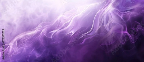 Abstract background with a hazy violet gradient.