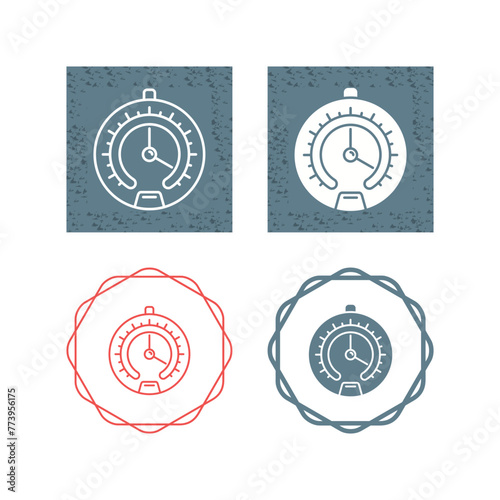 Barometer Vector Icon