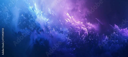 Purple Haze A Colorful Blend of Ice and Fire Generative AI