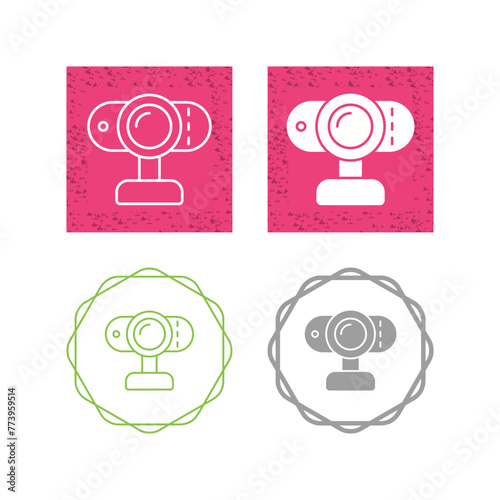 Web Cam Vector Icon