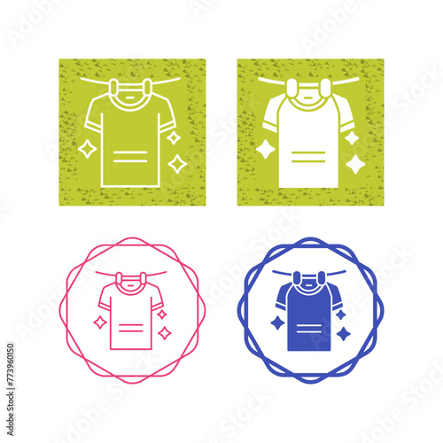 Drying Vector Icon