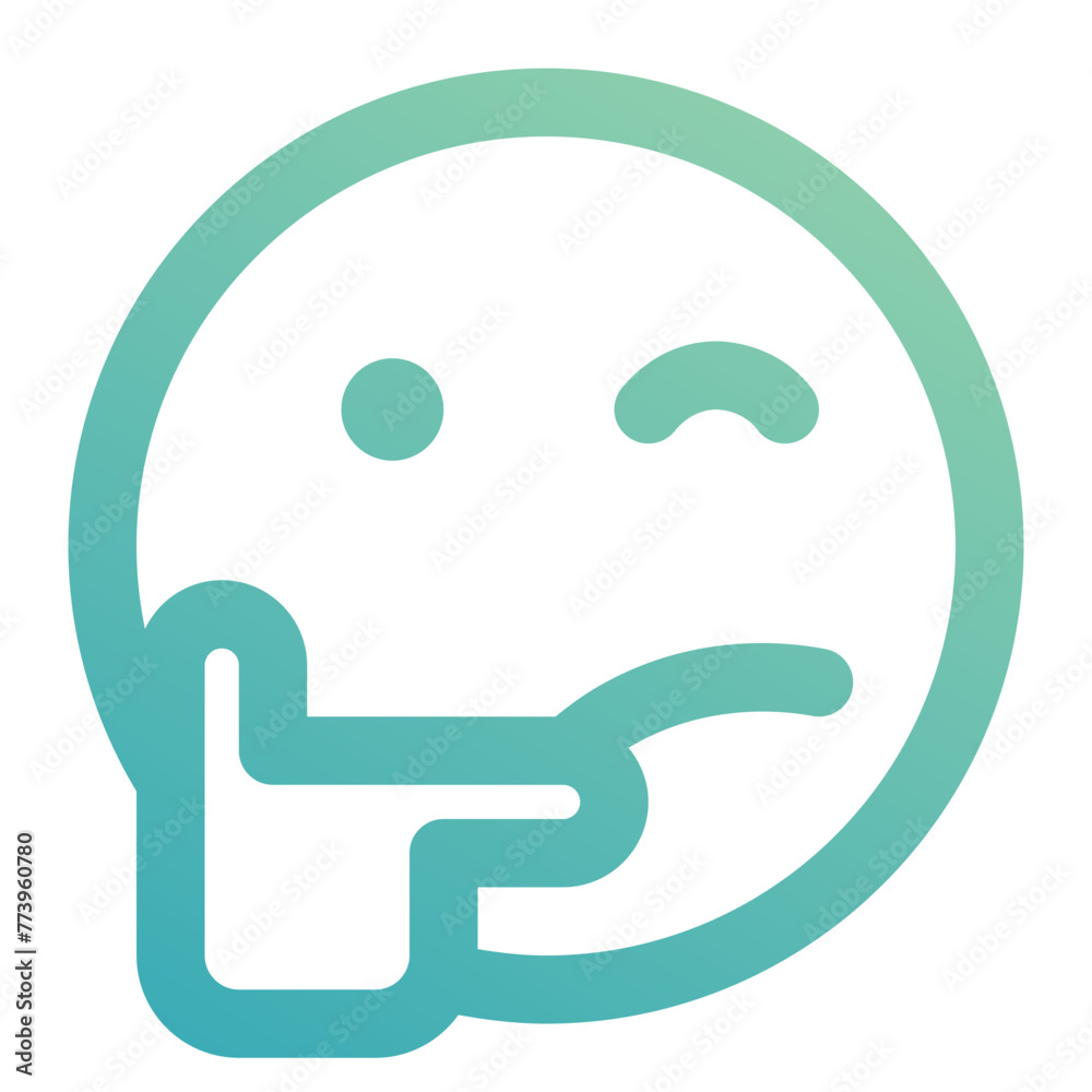 think icon for illustration think icon for illustration