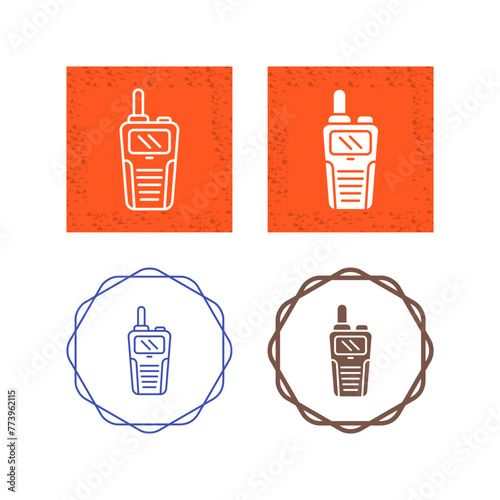 Walkie Talkie Vector Icon