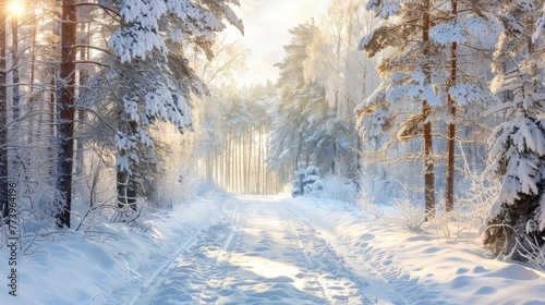 Enchanted Winter Landscape © Flowstudio