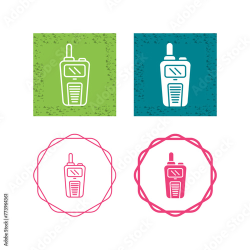 Walkie Talkie Vector Icon