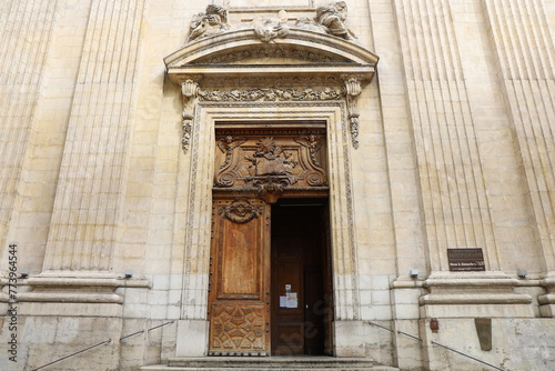 L'église Saint Polycarpe, construite aux 17ème et 18ème siècle, ville de Lyon, département du Rhône, France