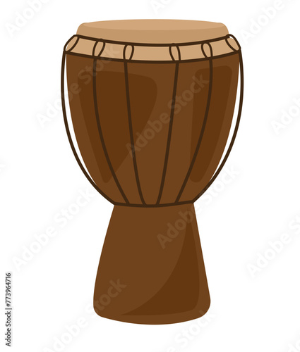Musical instruments vector. Music instrument hand drawing vector illustration	