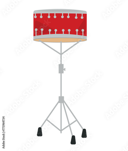 Musical instruments vector. Music instrument hand drawing vector illustration	