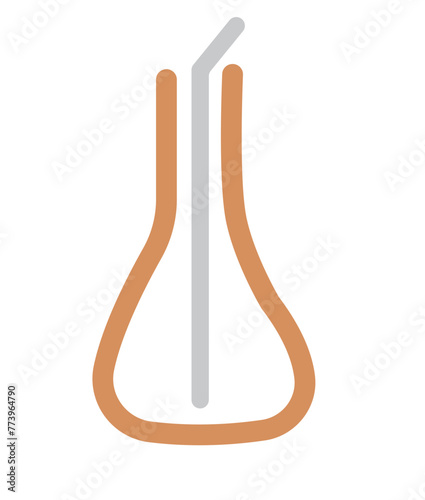 Musical instruments vector. Music instrument hand drawing vector illustration	