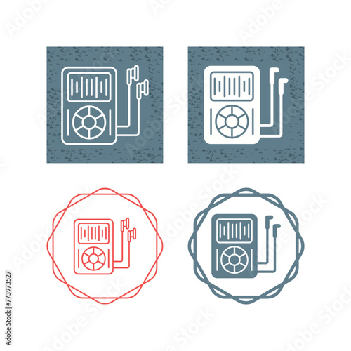 Mp3 Player Vector Icon