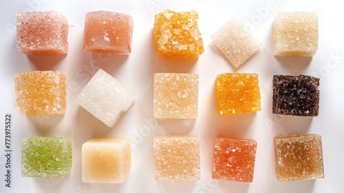 Zucker Diversity: Isolated Sugar Varieties in Fine Dice and Lump Sugar Shapes - Rich in Carbohydrates