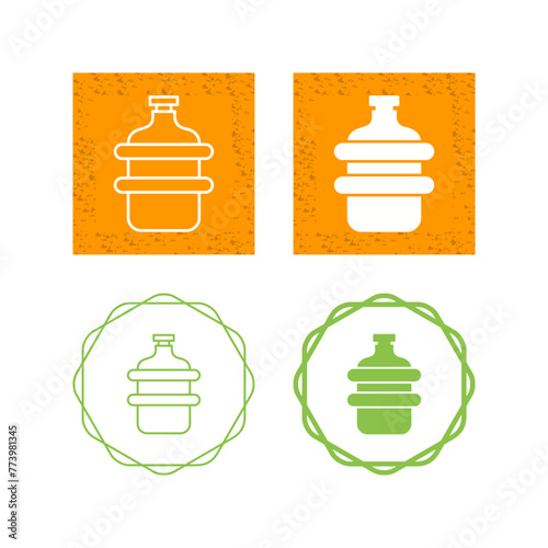 Gallon Vector Icon