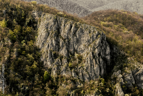Mountain rocks landscape