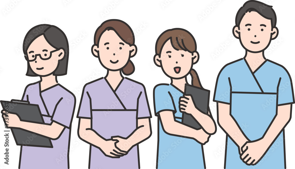 International Nurses Day Nures illustration International Nurses Day Nures illustration
