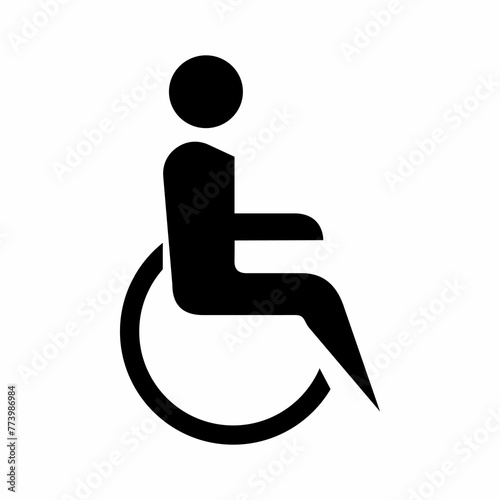 Ablution set #slanted disabled icon