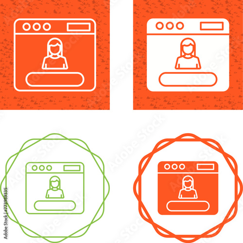 Username Vector Icon