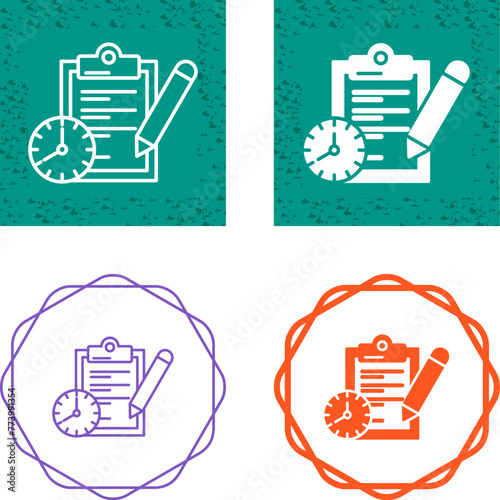 Plan Vector Icon