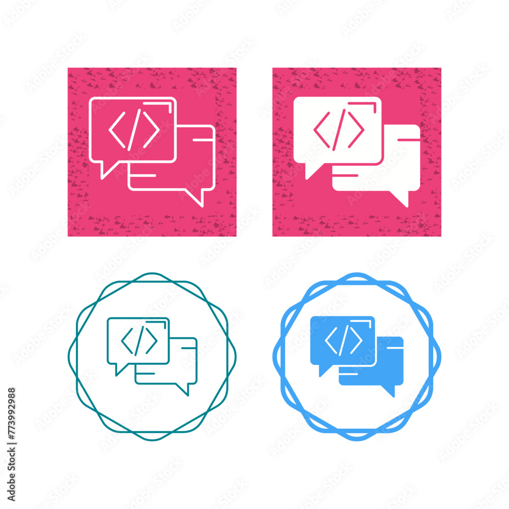 Conversation Vector Icon