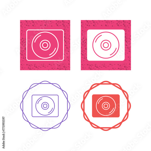 CD Vector Icon