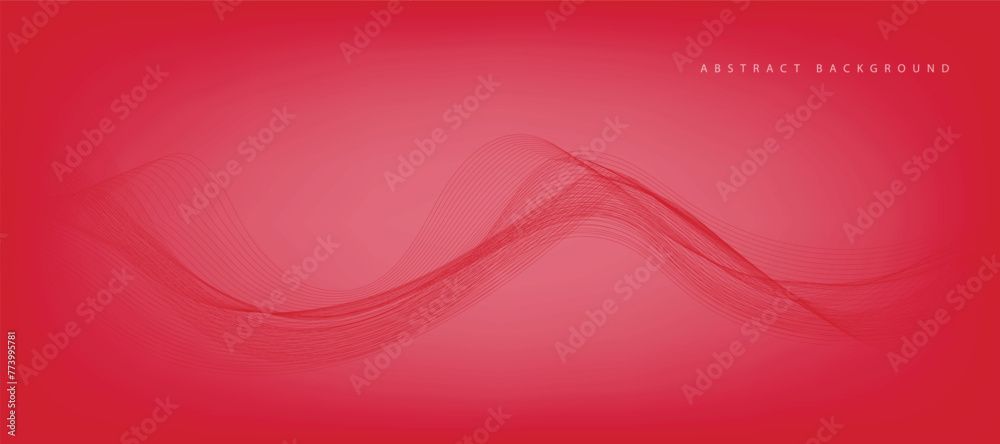 Vector abstract red background with dynamic red waves, lines and particles.
Vector abstract red background with dynamic red waves, lines and particles.