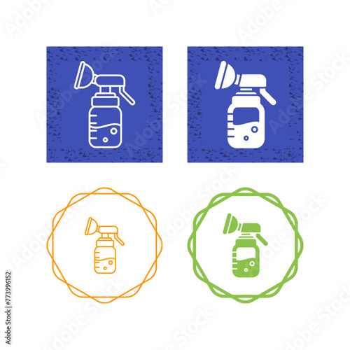 Breast Pump Vector Icon