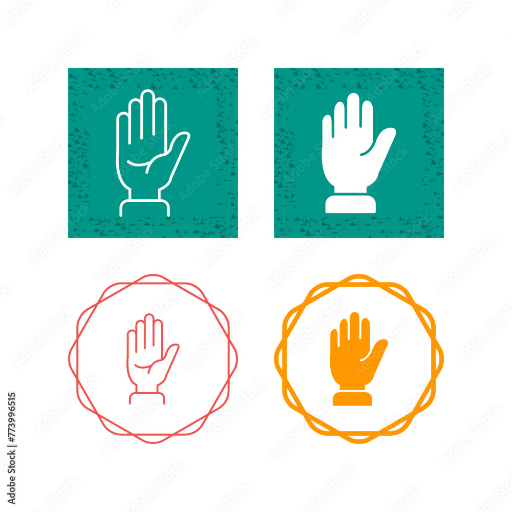 Hand Vector Icon Hand Vector Icon