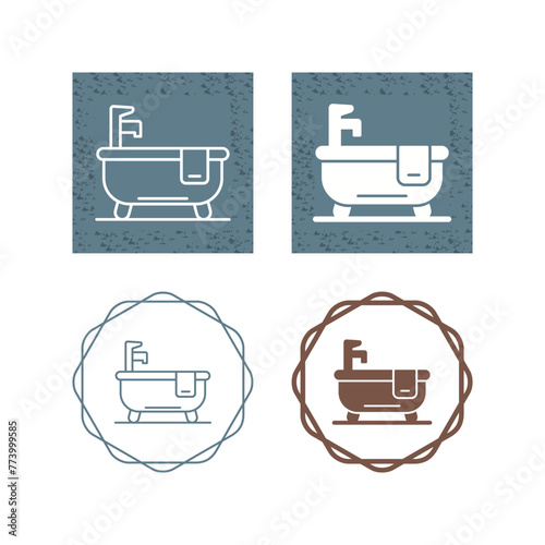 Bath Vector Icon