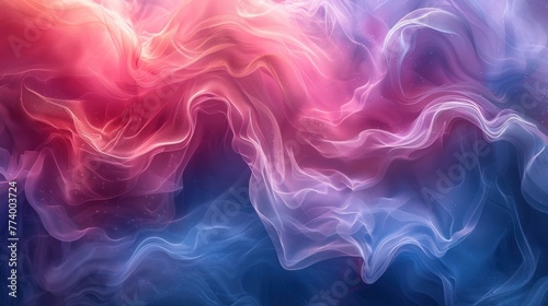 Swirling hues of blue and pink in a mesmerizing gradient