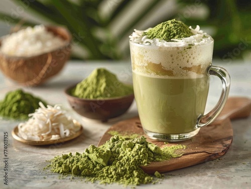 Health-focused Beverage Options - The Matcha Coconut Superfood Latte blend offers a health-focused alternative to traditional coffee