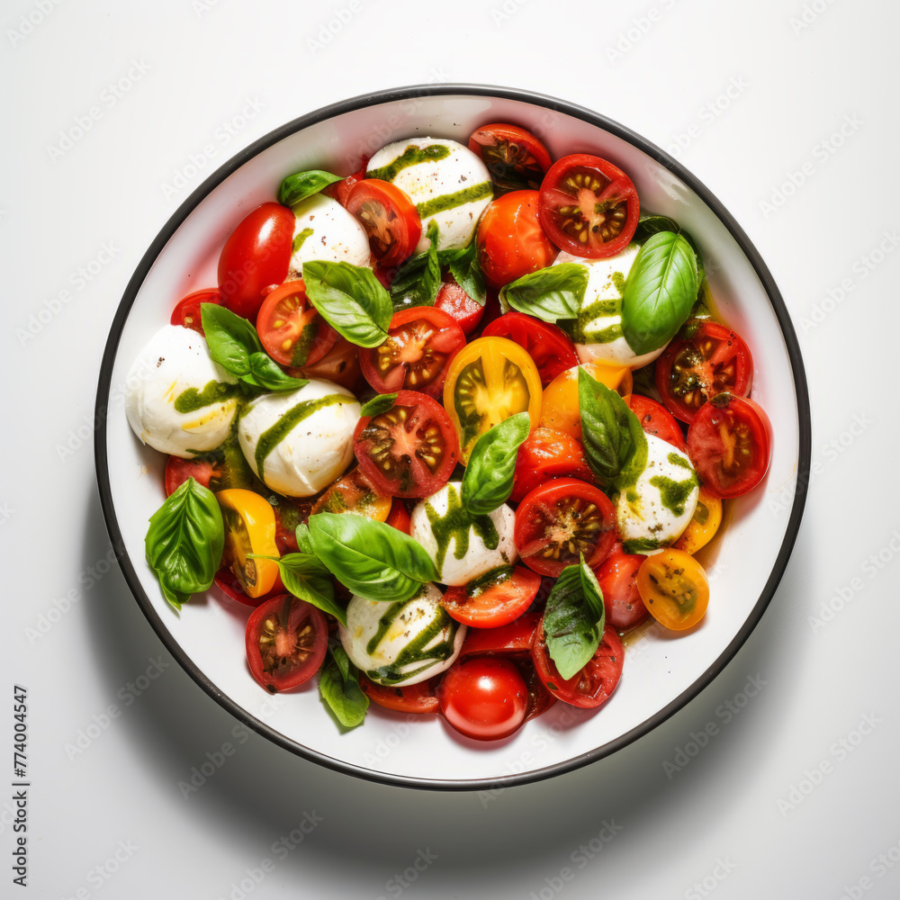 Fresh Caprese Salad with Basil Fresh Caprese Salad with Basil