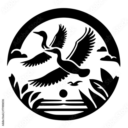 dove with peace sign