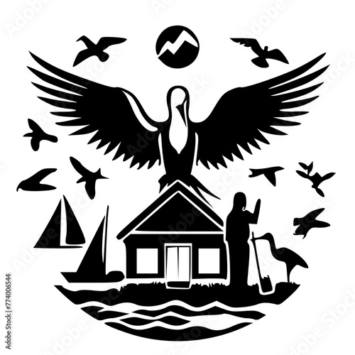 illustration of a bird