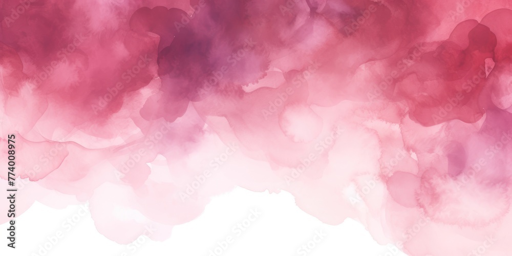 Maroon light watercolor abstract background