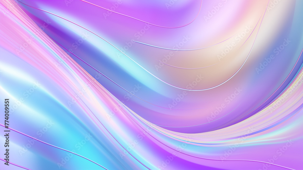 Fond texturé, flux de couleurs. Arc-en-ciel, coloré, irisé. Couleurs dégradés rose, violet et bleu. Argenté, holographique. Fond pour conception et création graphique. Fond texturé, flux de couleurs. Arc-en-ciel, coloré, irisé. Couleurs dégradés rose, violet et bleu. Argenté, holographique. Fond pour conception et création graphique.